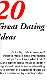 Ideas for Dating